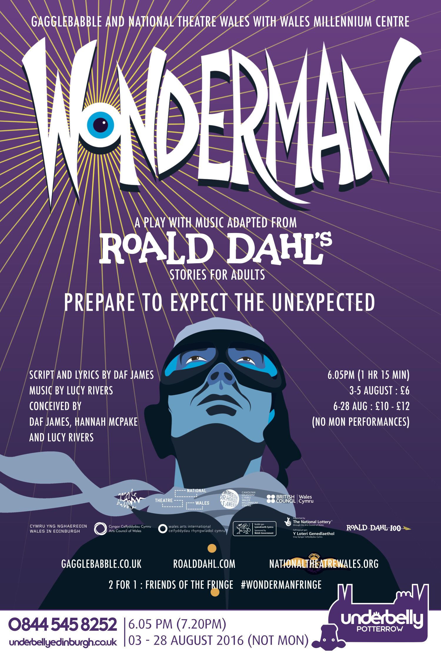 Wonderman_edinburgh poster